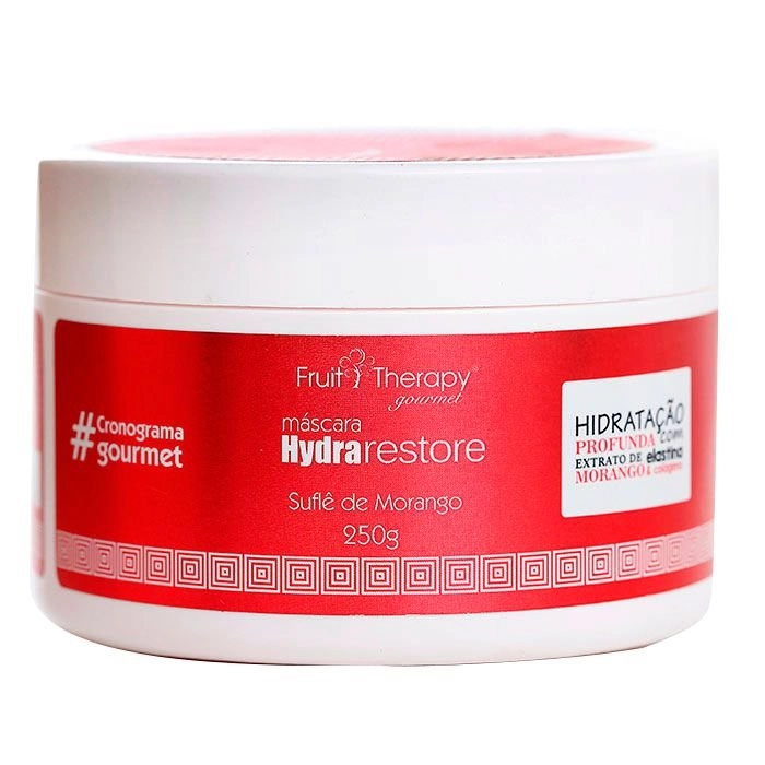Mascara Fruit Therapy Sufle Morango 250g