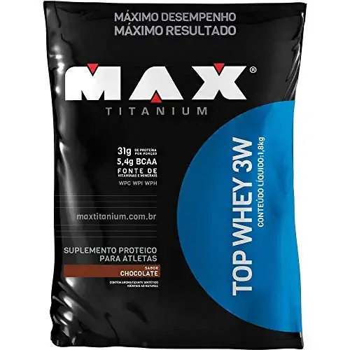 Top Whey 1,8kg Baunilha Supley Lab.de Alim.e Suplement