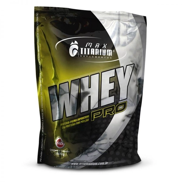 Esportivo Max Titanium Whey Pro Pacote Pó 1500 Gramas