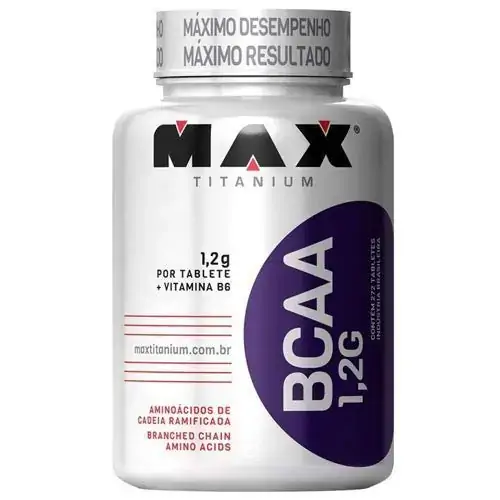Esportivo Max Titanium Bcaa 1,2g Pote 272 Tabletes