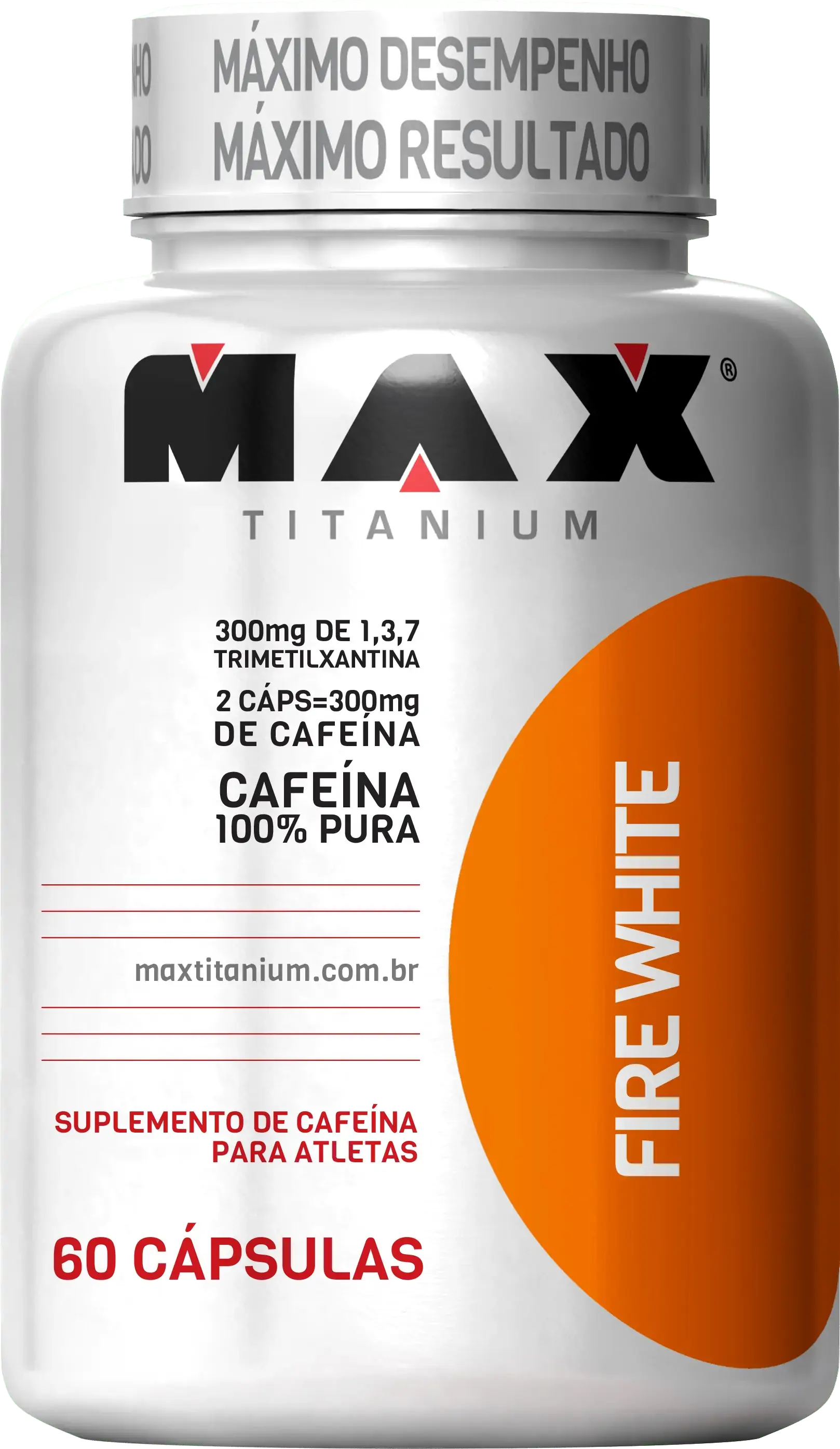 Ultimate Fire White 60 Cápsulas Max Titanium