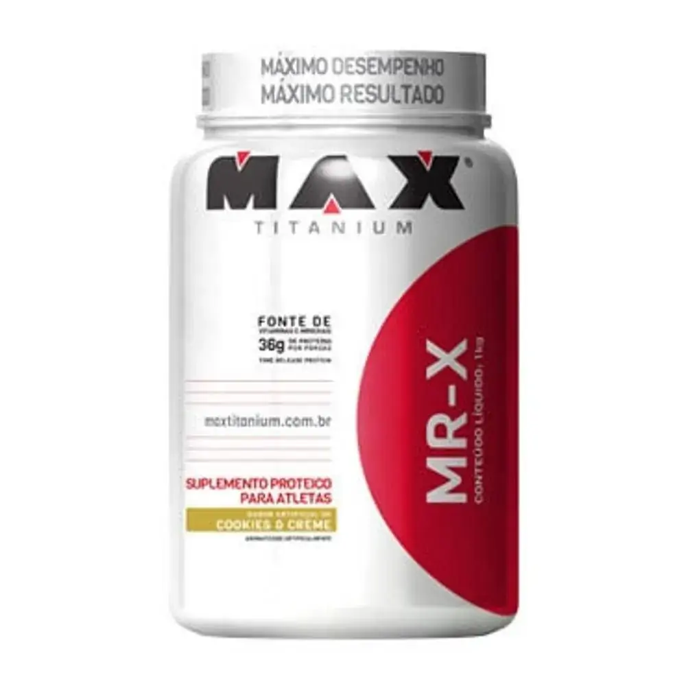 Mrx Max Titanium Cookies Cream 1kg Max Titanium