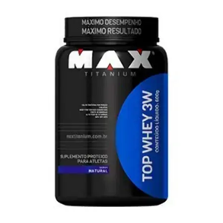Top Whey Natural 600g Max Titanium