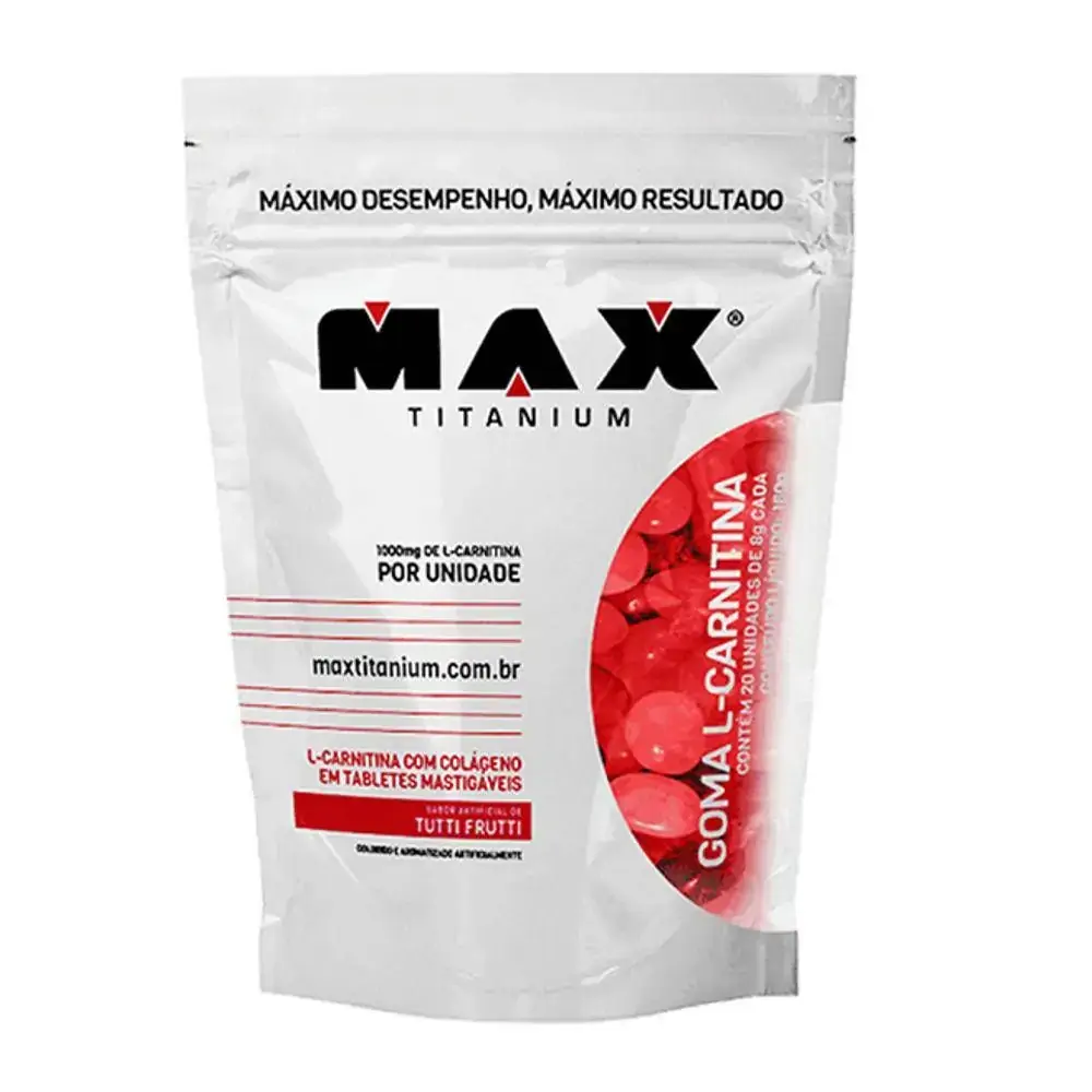 Goma L Carn Tutti Frutti 20 Un. Max Titanium