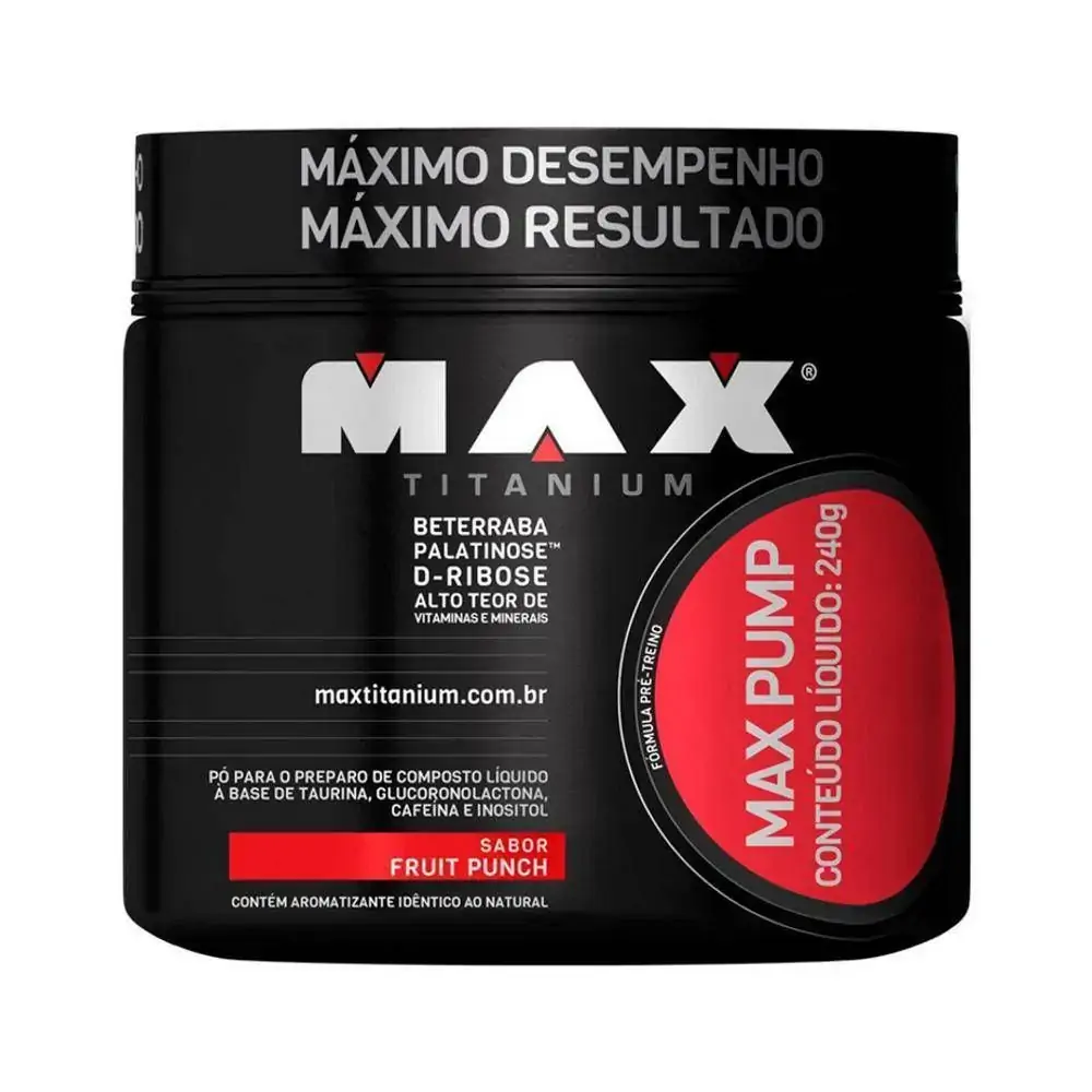 Max Pump 240g Max Titanium .
