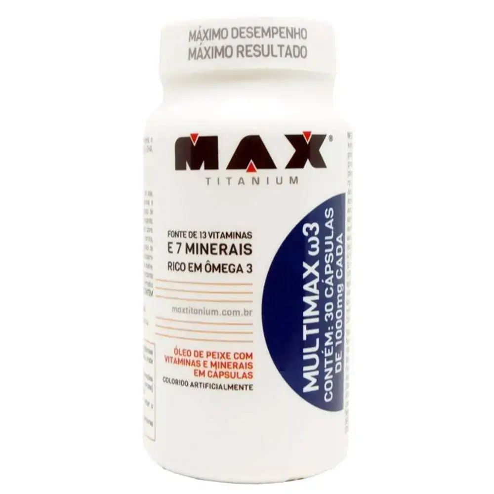 Multimax Omega 3 30 Caps Max Titanium
