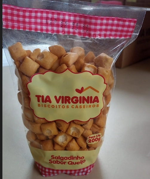 Salgadinho Queijo 200g 106 Tia Virginia