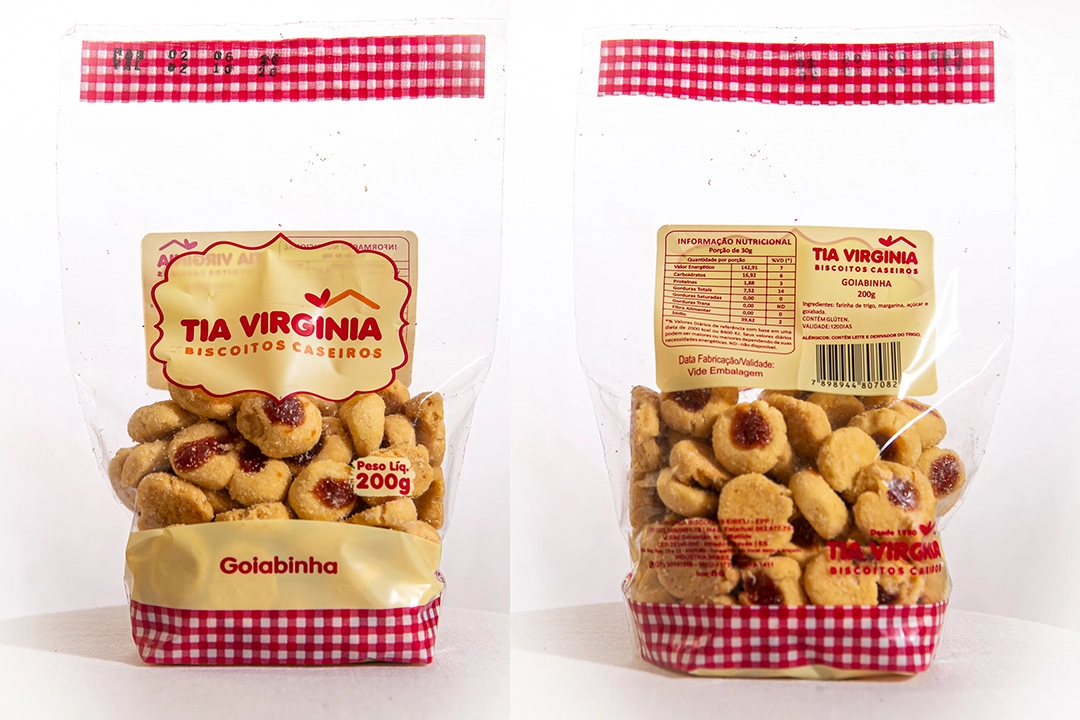 Biscoito Tia Virginia Goiabinha