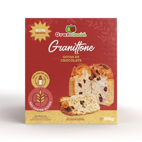 Granittone 300g C/gotas Choc.