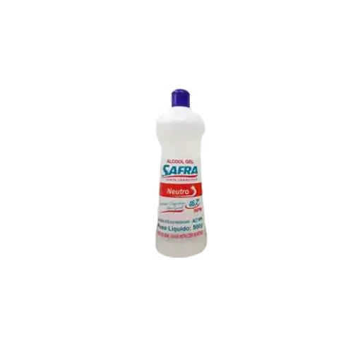 Alcool Gel Safra Neutro 500g 46,2°