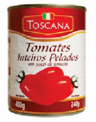 Tomate Int Pelado Toscana 400 G Dr 240g