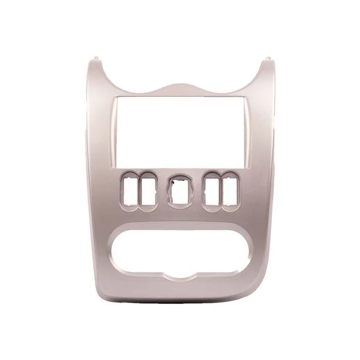 Moldura de Som 2 Din Cinza com Suporte - EXPEX EPX096