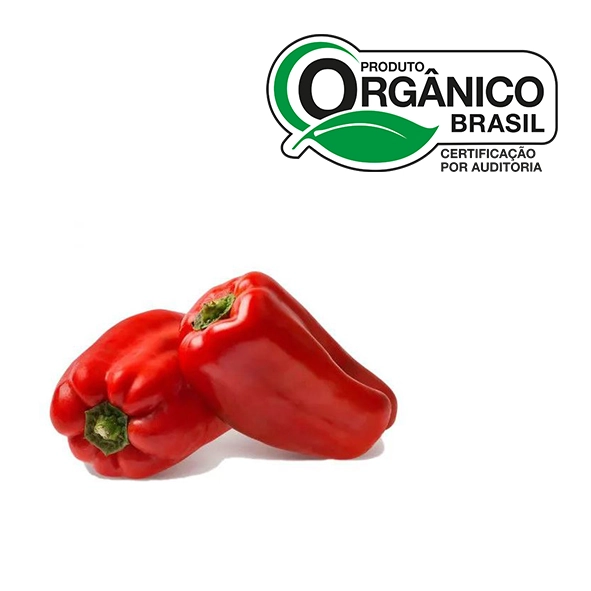 Pimentao Vermelho Organico Go Green