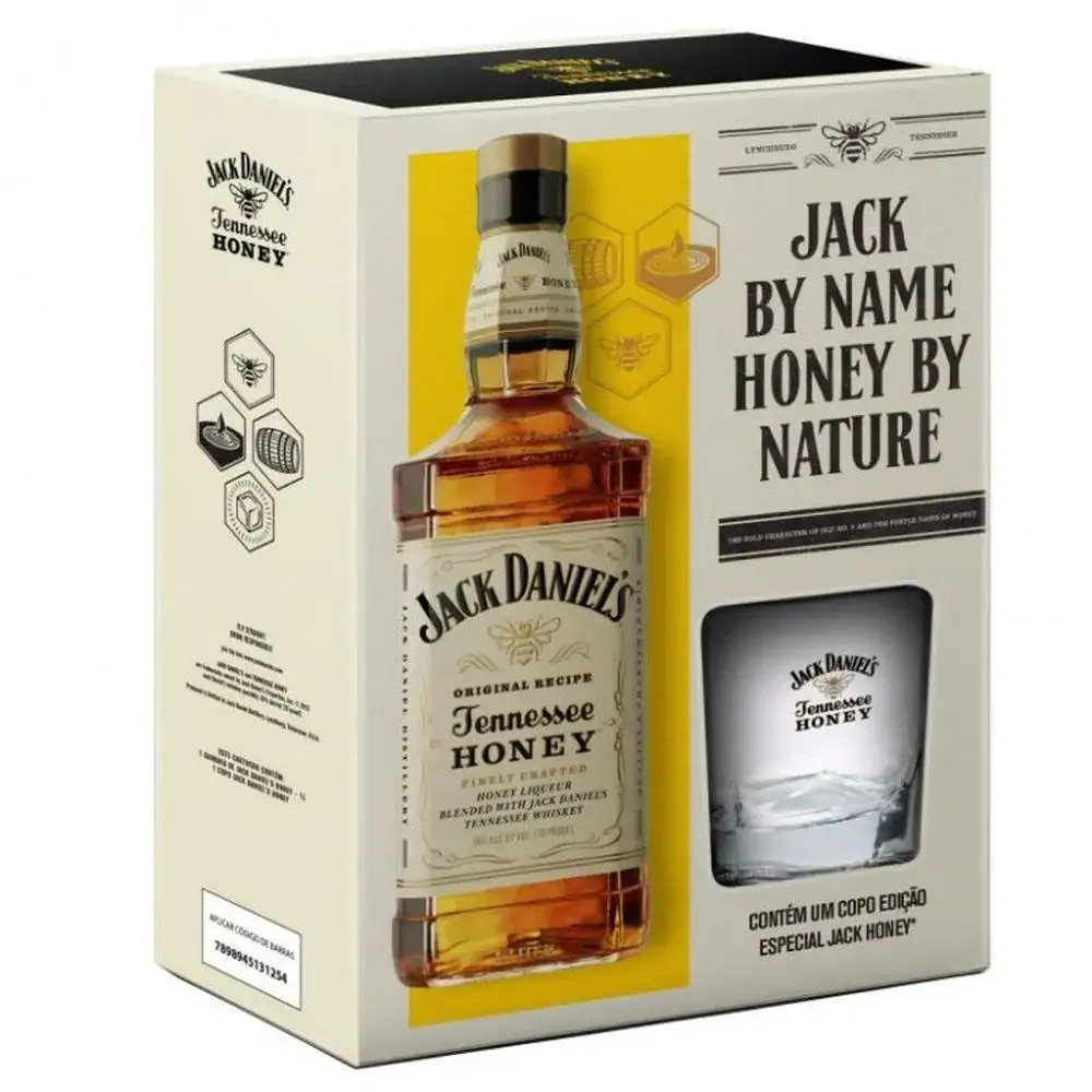 Whisky Jack Daniels 1l Honey Copo