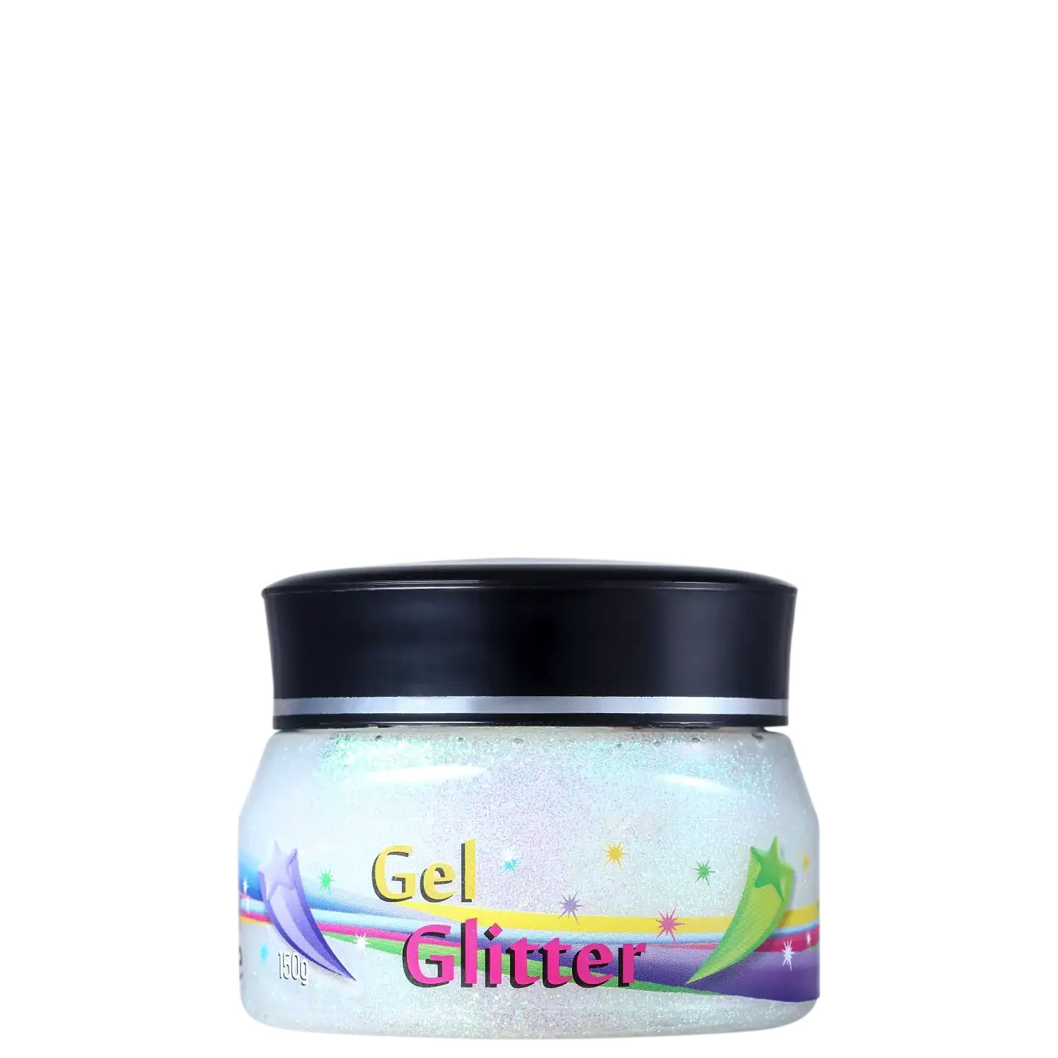 Glitter Gel Pote 150g Perola