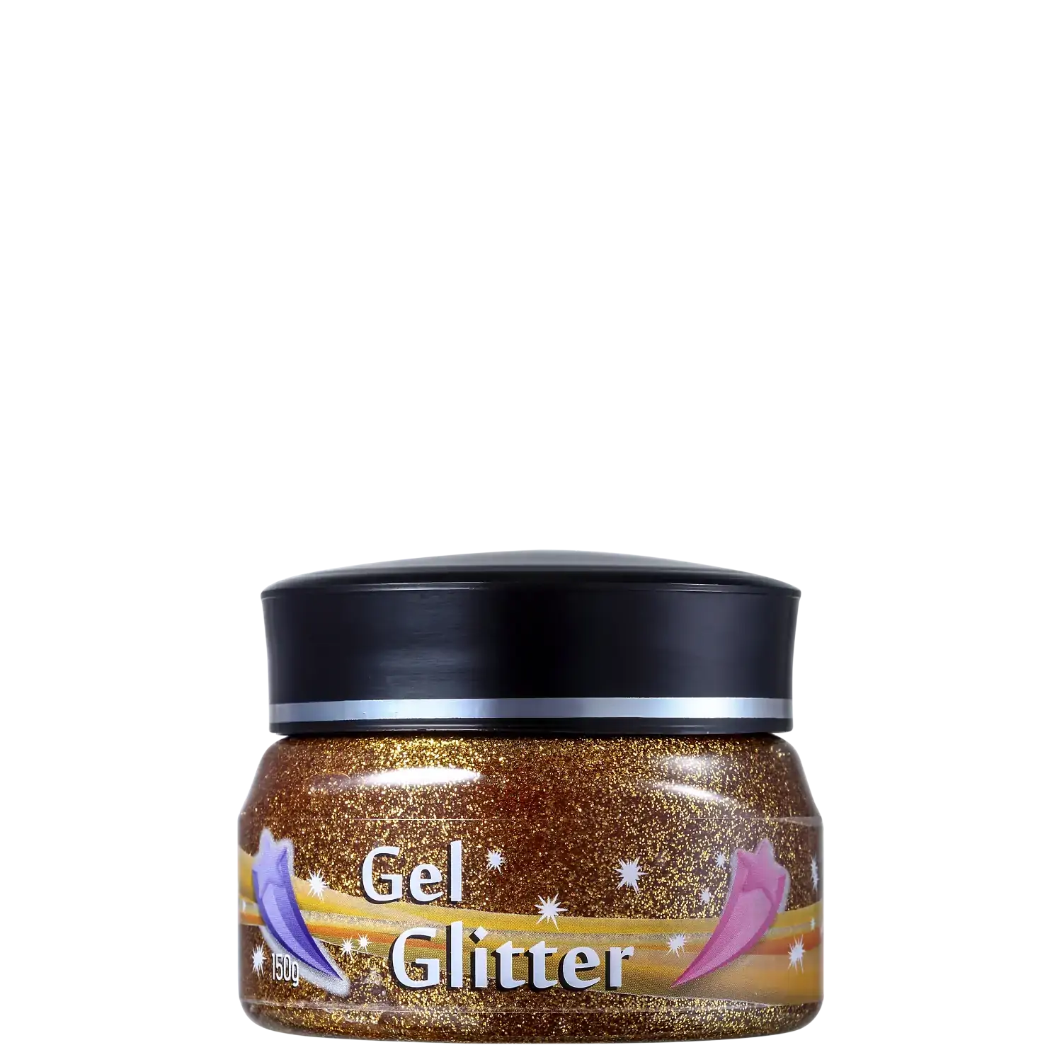 Colormake Glitter Gel Pote 150g Ouro R.2602