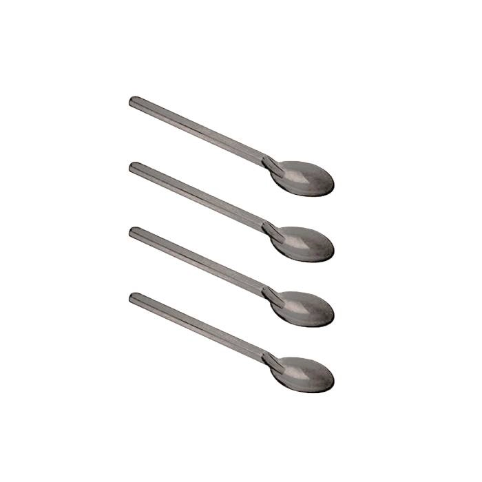 Colher Clean Wave Mini Prata C/100