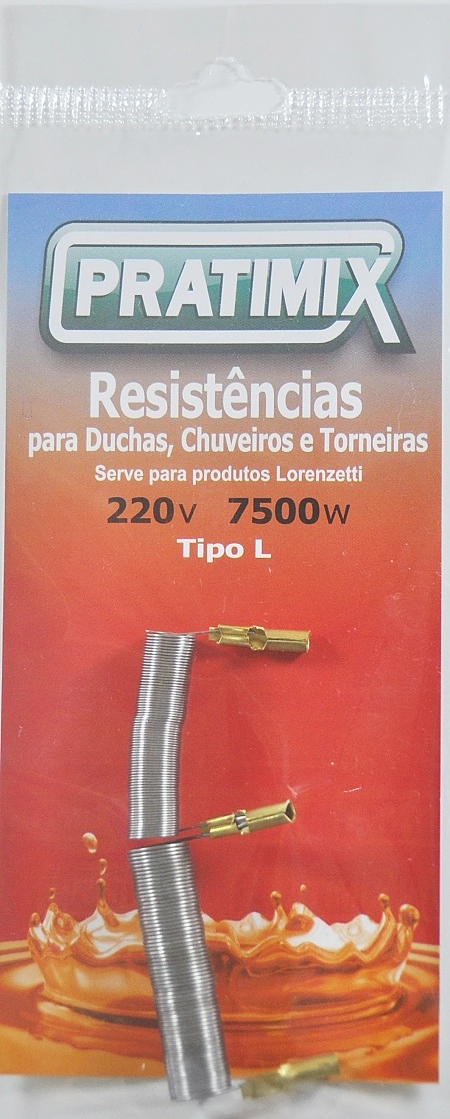 Resistencia Duo Shower/turbo 7500w 220v Pratimix Ld0275