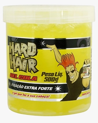 Gel Cola Hard Hair Caique Amarelo