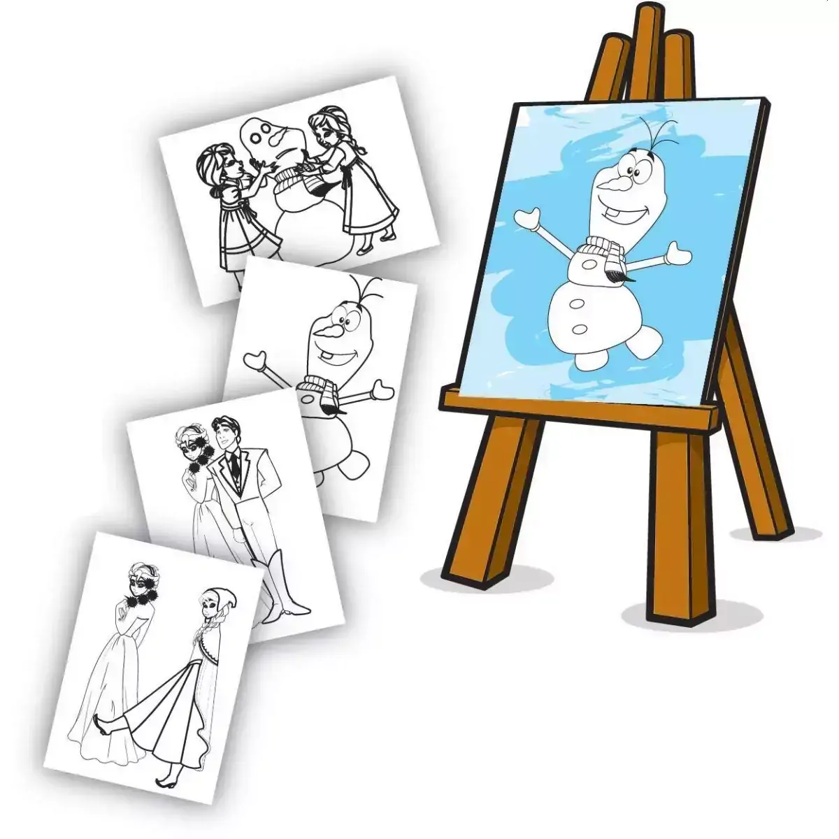 Kit Pintura Princesa do Gelo - Brincadeira de Criança