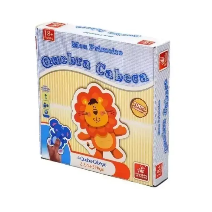 Meu Primeiro Quebra Cabeça - Brincadeira de Criança (8405)