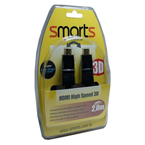 Cabo Hdmi High Speed Articulado 180° 20m Smarts