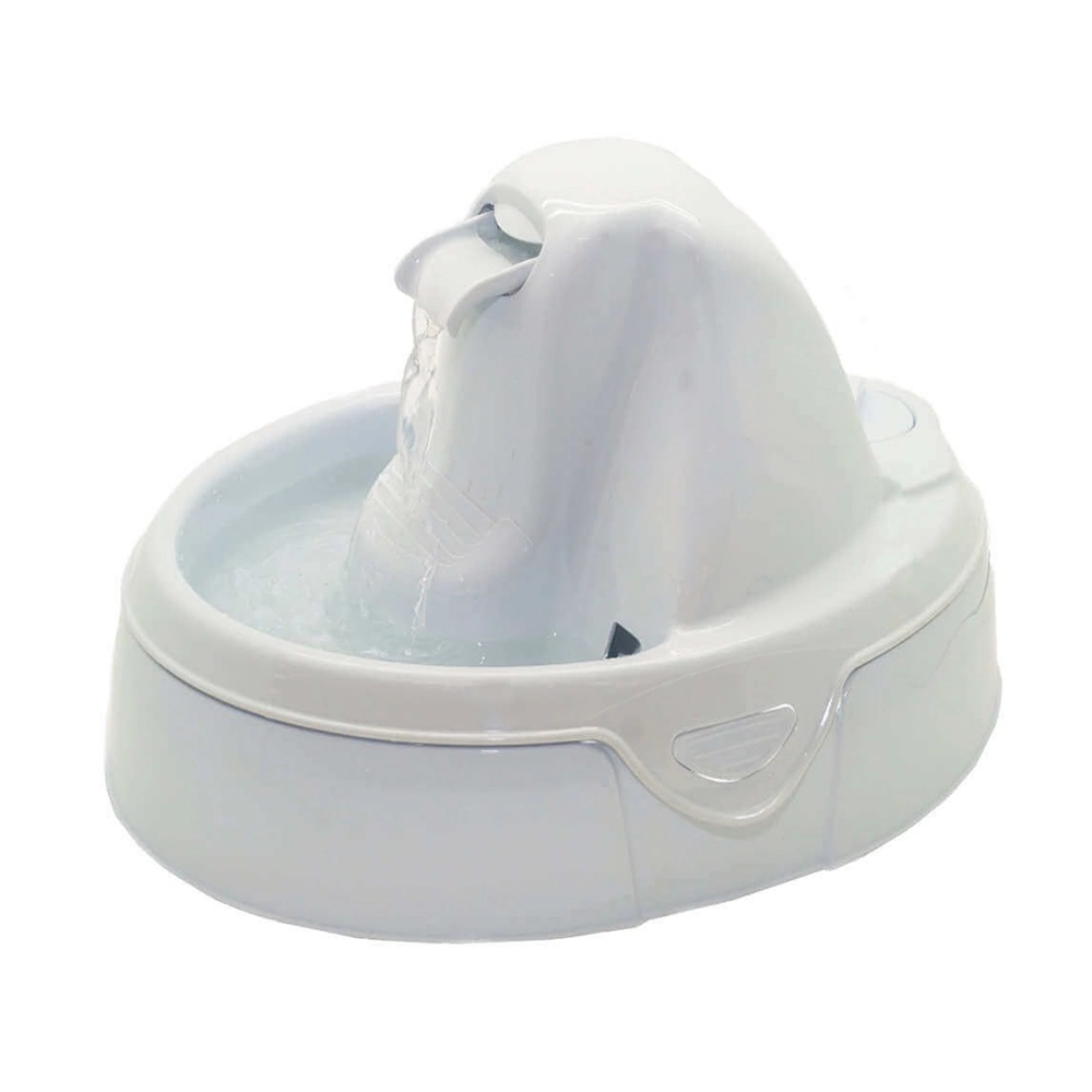 Bebedouro Fonte Aqua Flow Azul E Branco Amicus
