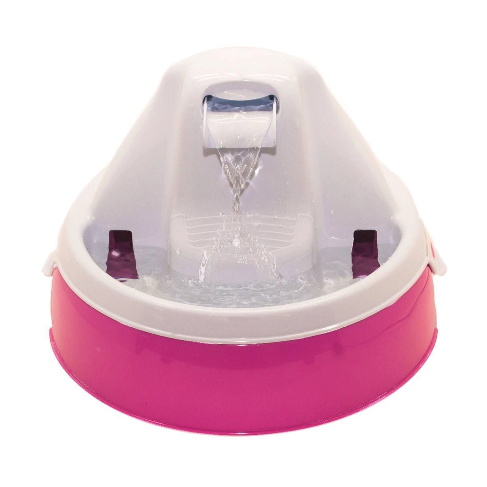 Fonte Bebedouro Aqua Flow Rosa Bivolt Amicus Un