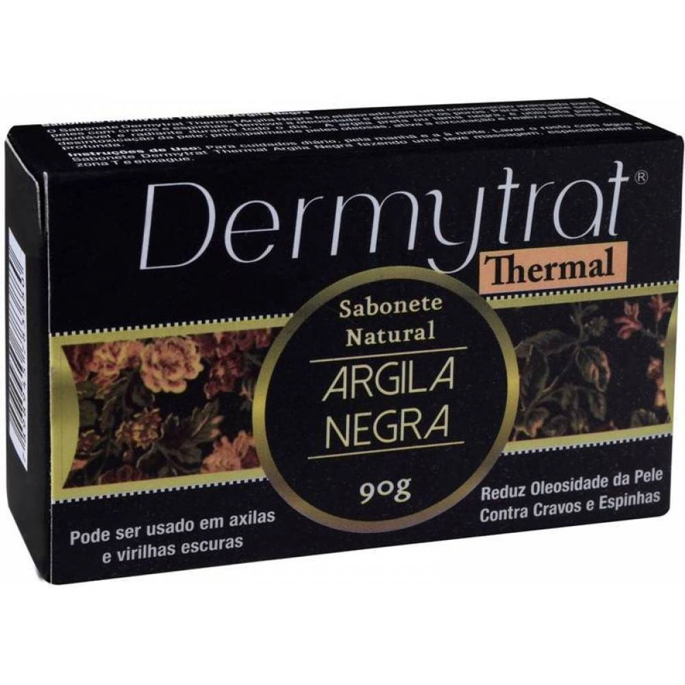 Sabonete Barra Vitapes Dermytrat Thermal Argila Negra 90g