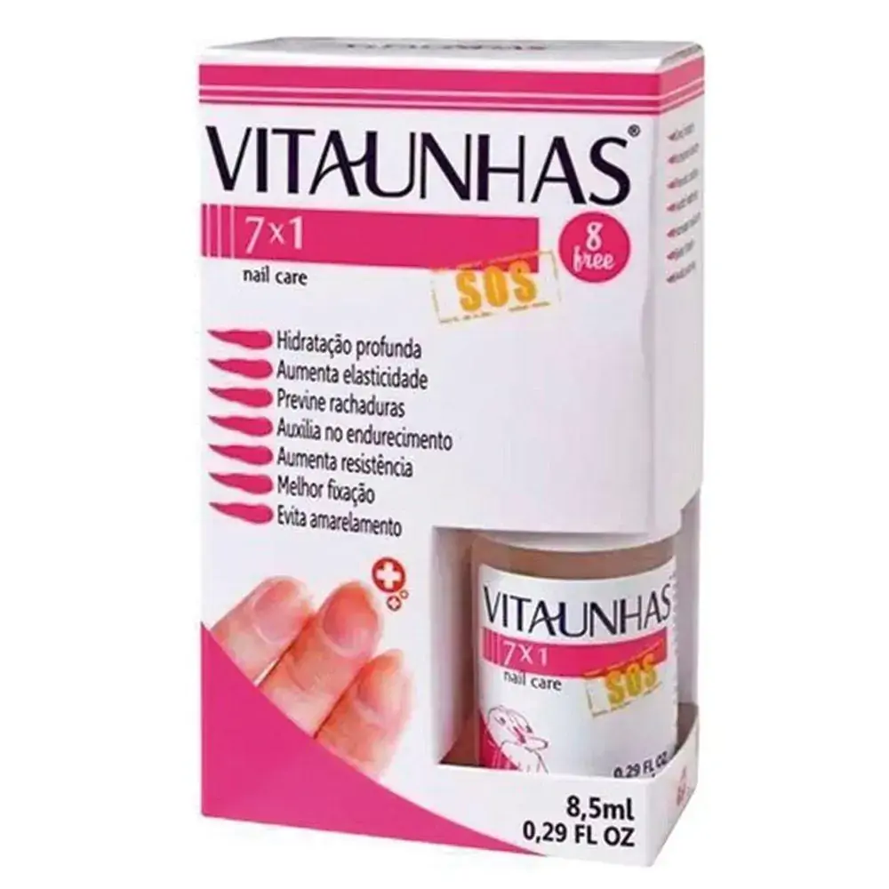 Base Vitaunhas SOS 7x1 Nail Care 8,5ml
