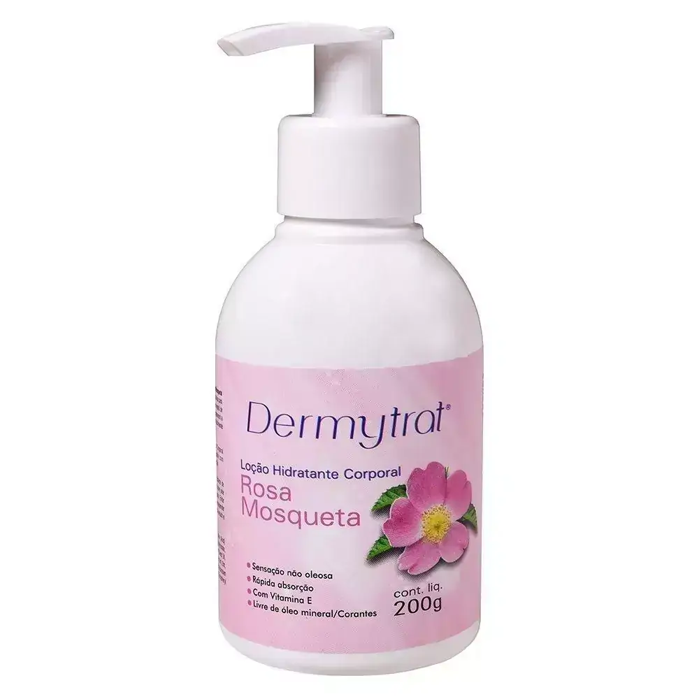 Loção Hidratante Corporal Dermytrat Rosa Mosqueta 200g