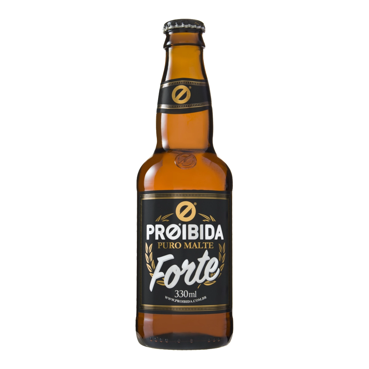 Cerveja Puro Malte Forte Proibida Garrafa 330ml