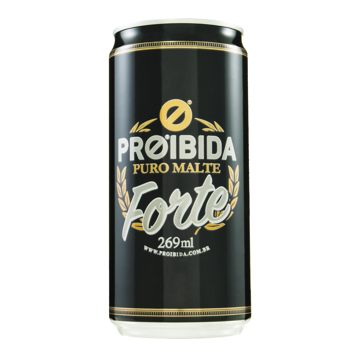 Cerveja Proibida Puro Malte Forte 269ml Lata Cx 12.0