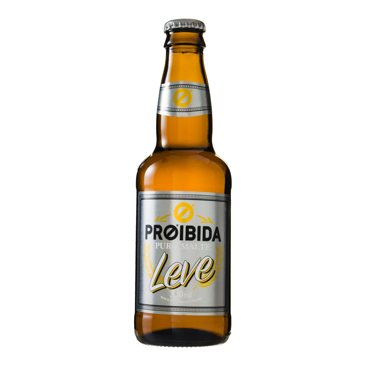 Cerveja Puro Malte Leve Proibida Garrafa 330ml