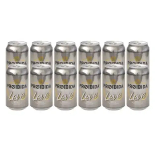 Cerveja Puro Malte Leve Proibida Lata 350ml