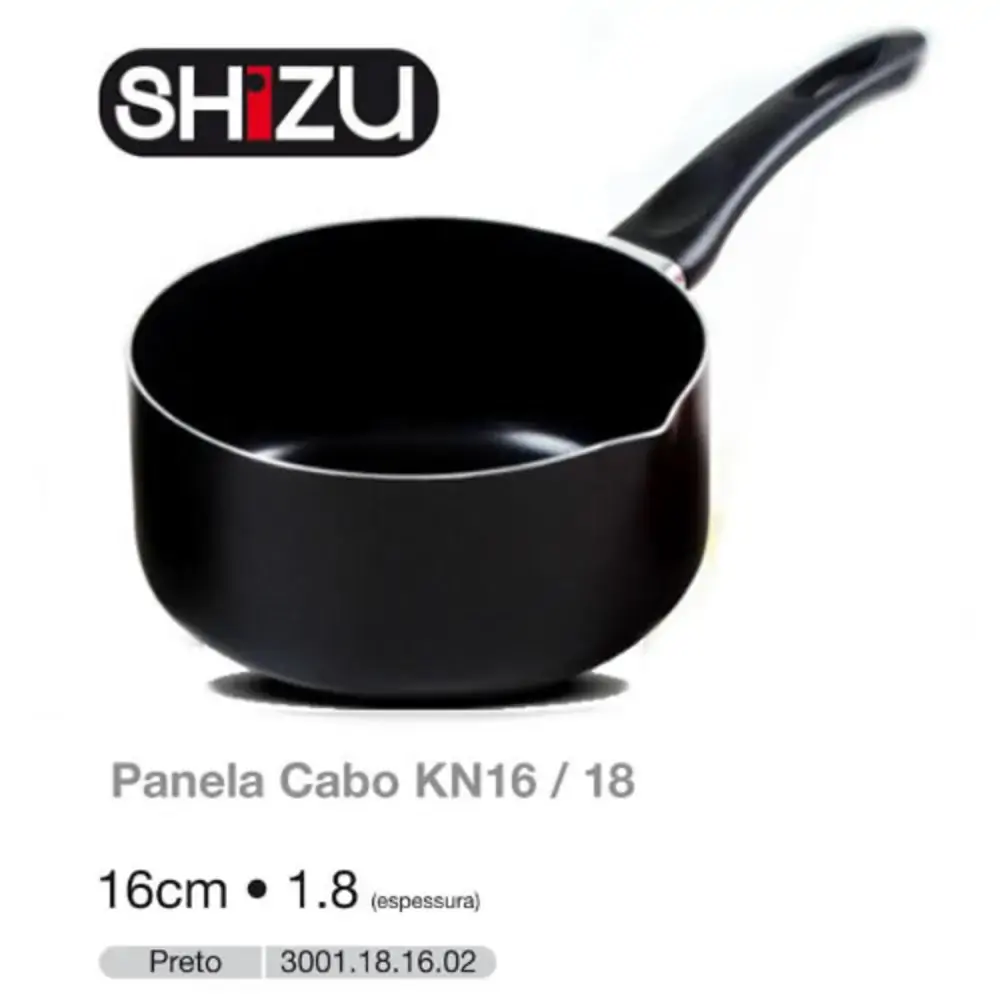 Panela Shizu N.16 Preta 1,8mm