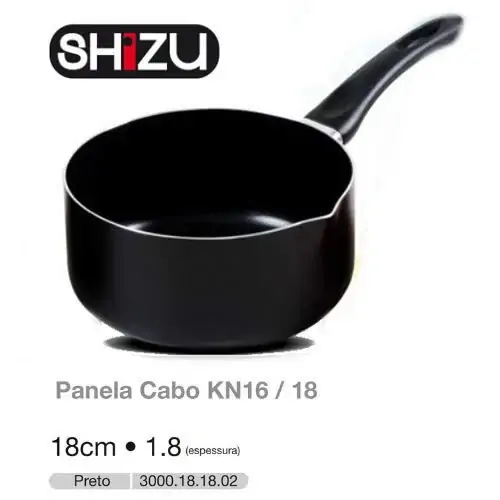 Panela Shizu N.18 Preta 1,8mm
