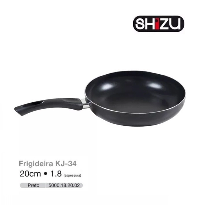 Frigideira Shizu N.20 Preta 1,8mm