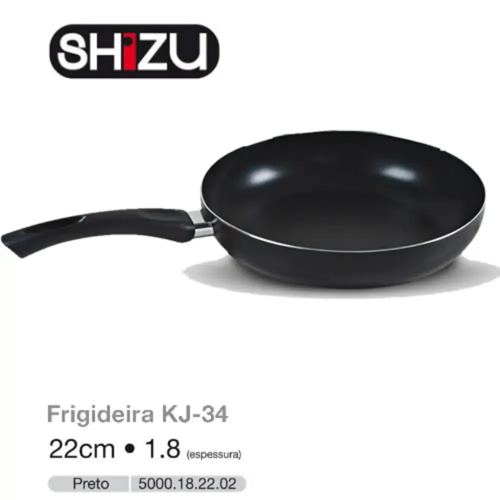 Frigideira Shizu N.22 Preta 1,8mm