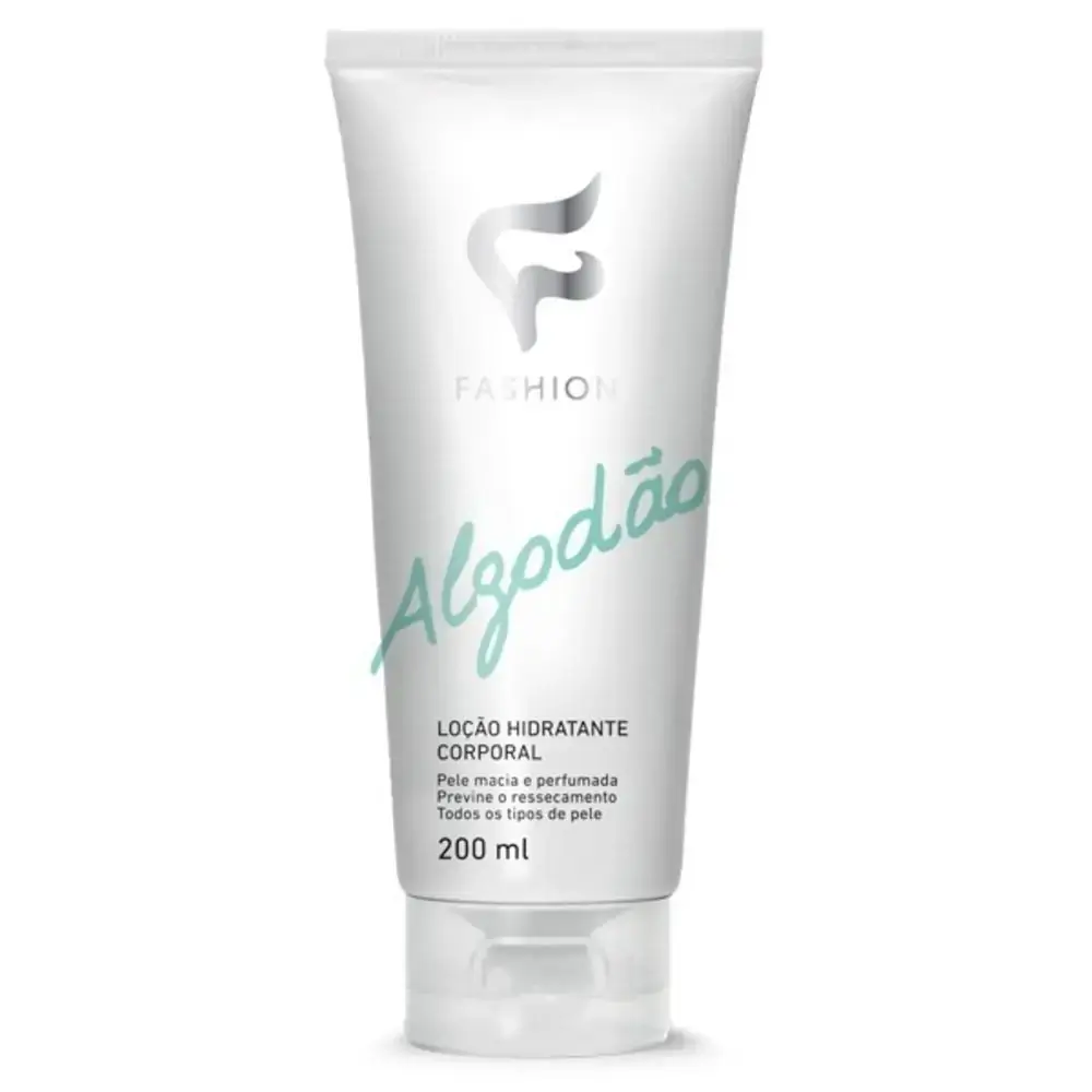 Hidratante Corporal Algodao 200ml Fashion