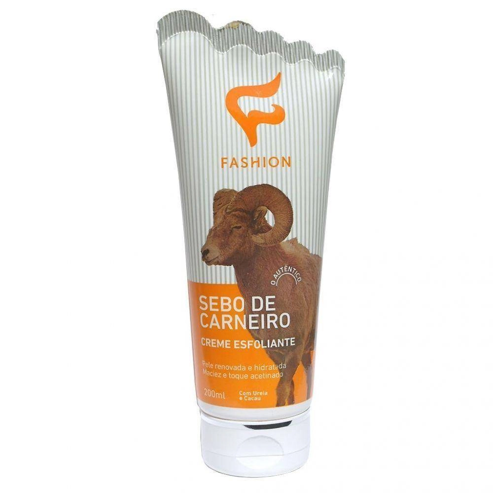 Sebo De Carneiro Com Uréia e Cacau - Creme Esfoliante 200ml