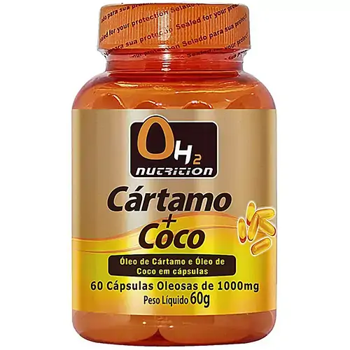 óleo De Cártamo óleo De Coco 60 Softgels Oh2 Nutrition