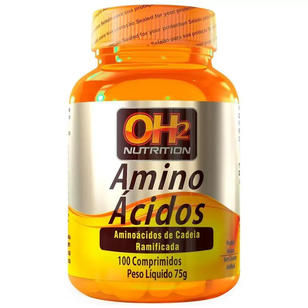 Aminoacidos 100caps 750mg Oh2 Nutrition