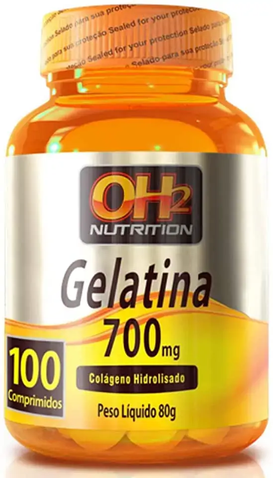 0h2 Nutric Gelatin 100 Unid 700mg .