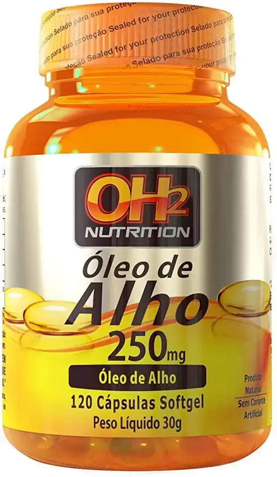 óleo De Alho 250 Mg Oh2 Nutrition
