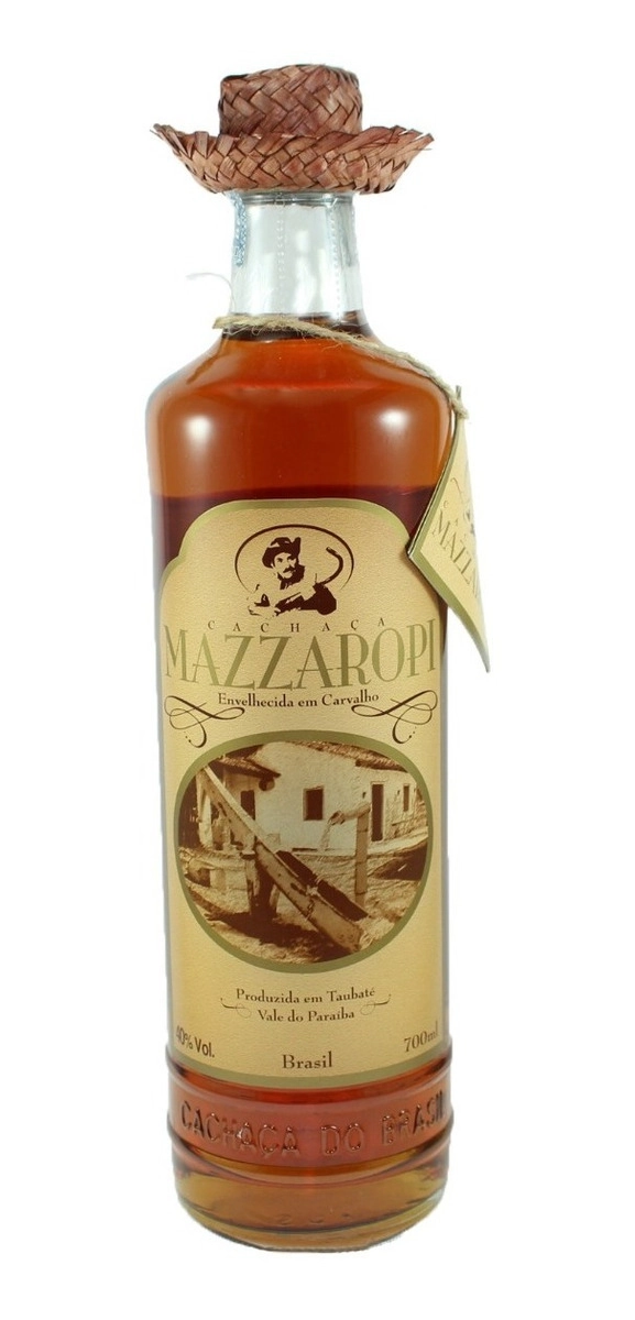 Cachaca Mazzaropi Carvalho Frances 700ml
