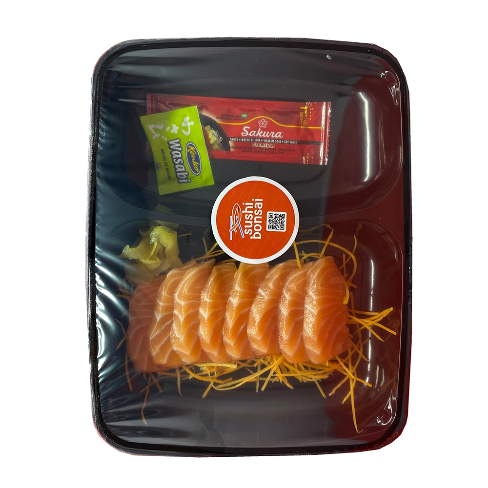 Prato Pronto Bonsai Sashimi De Salmao 120g