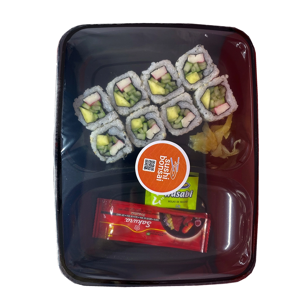 Prato Pronto Bonsai Uramaki California C/manga 150g
