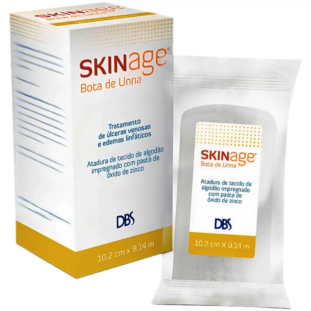 Skinage Bota De Unna Dermoprotetor 10,2cm X 9,14m