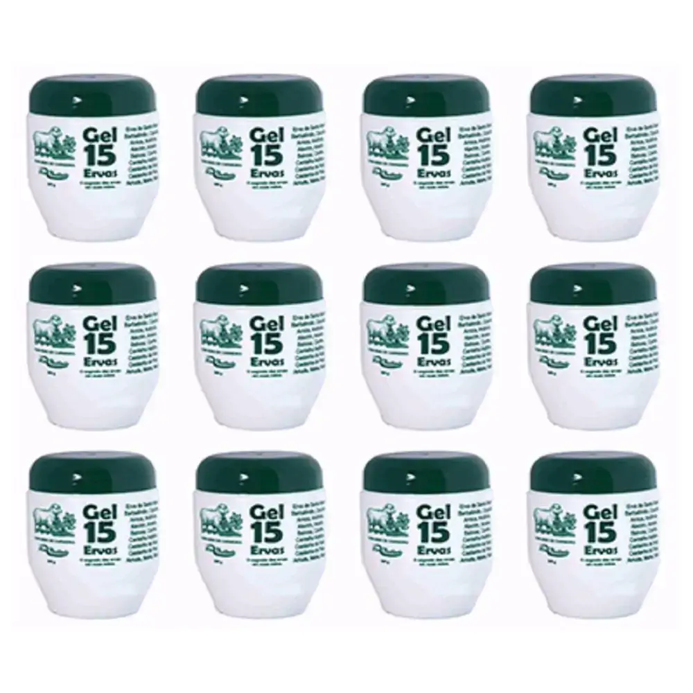 Gel Massag 15 Ervs C/sebo Carn 240g 52947 Bio Inst